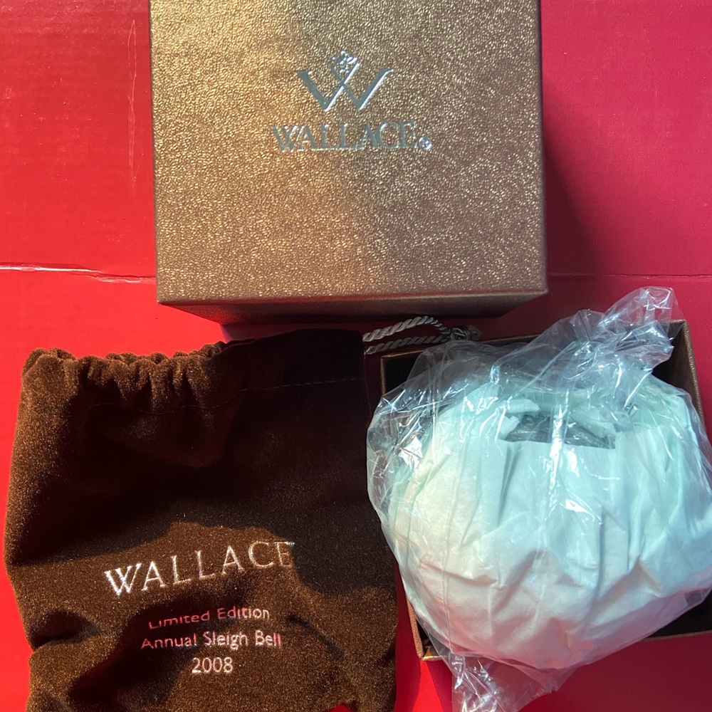 Wallace Silversmiths 2008 NIB NWOT